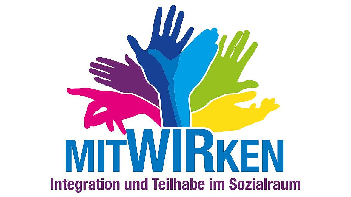 Logo des Projekts „mitWIRken – Integration und Teilhabe im Sozialraum“